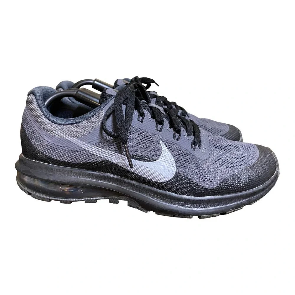 Nike Air Max Dynasty 2 859575-001 Gray Black Running Shoes Sneakers 6Y - Picture 4 of 13
